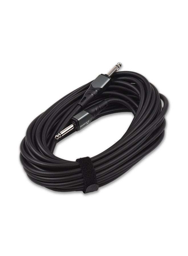 10m/33ft Audio Instrument Cable  6.35mm Interface Male to Male Straight-to-Straight Corrosion-resistant Professional Audio Cable Low Noise Mono Connection Instrument Cable 1/4 Inch