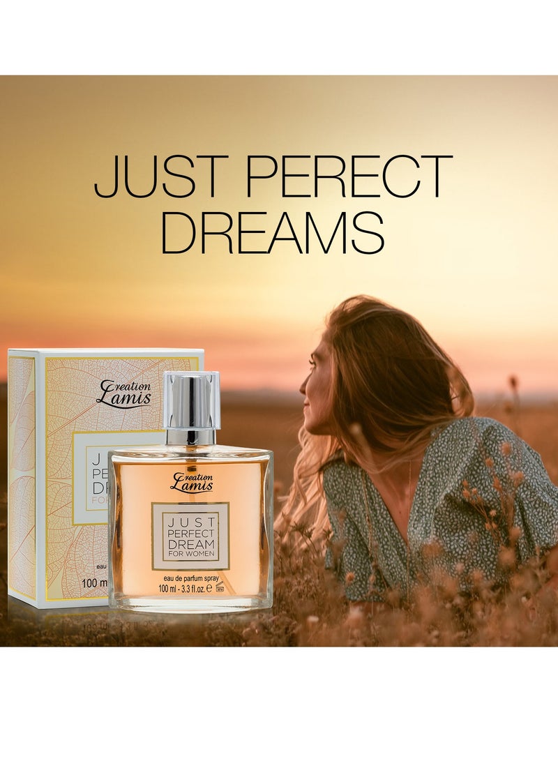 Just Perfect Dream Eau de Parfum For Women 100ml (Pack of 2)