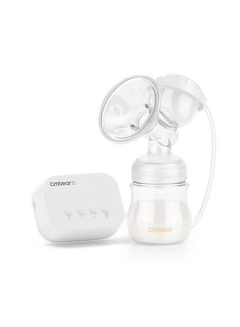 Electric Breast Pump w/Pumping & Massaging Modes, Dual Suction Nursing Breastfeeding Breastpump, BPA Free Ultra-Quiet Milk Pump for Travel, Hom