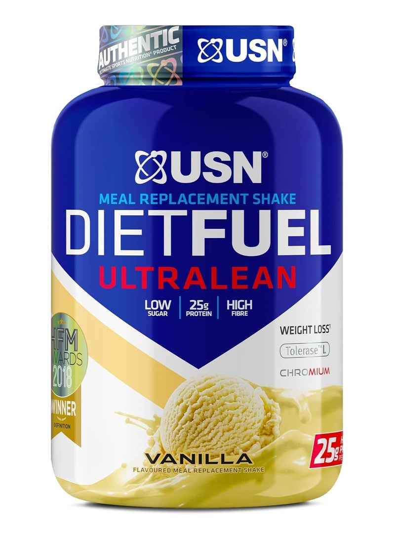 USN Diet Fuel Ultralean 2kg Vanilla 37 Serving