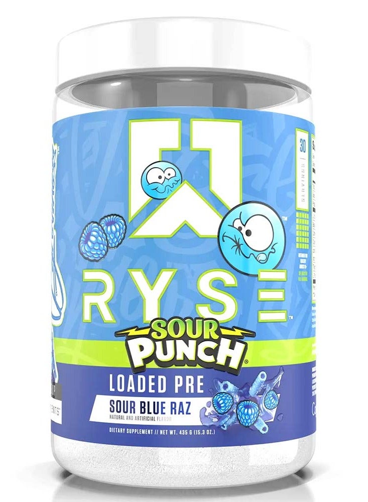 Loaded Pre Workout, Sour Green Apple Flavour 30 Servings