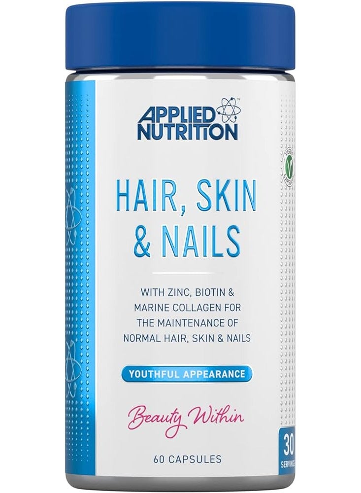 Applied Nutrition Hair Skin and Nail 60 Capsules