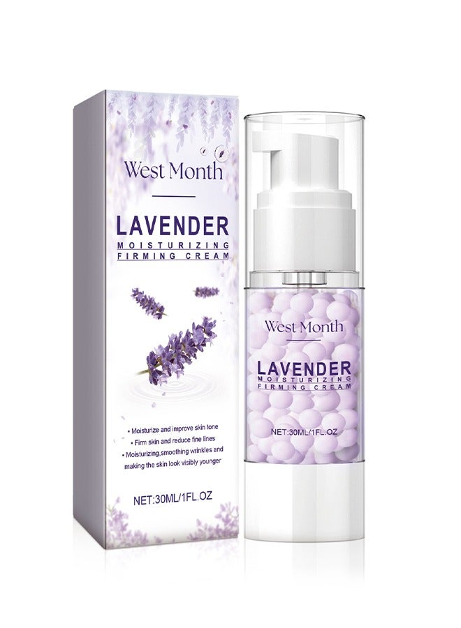 Lavender Moisturizing Firming Cream-Anti Aging Skin Firming Cream, Reduces Wrinkles and Fine Lines, Anti Ageing and Skin Care Face Moisturizer