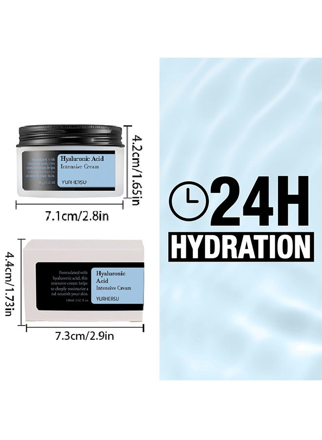 Hyaluronic Acid Intensive Cream,Deeply Moisturize And Repair Skin Barrier,Suitable For All Skin Types 100g