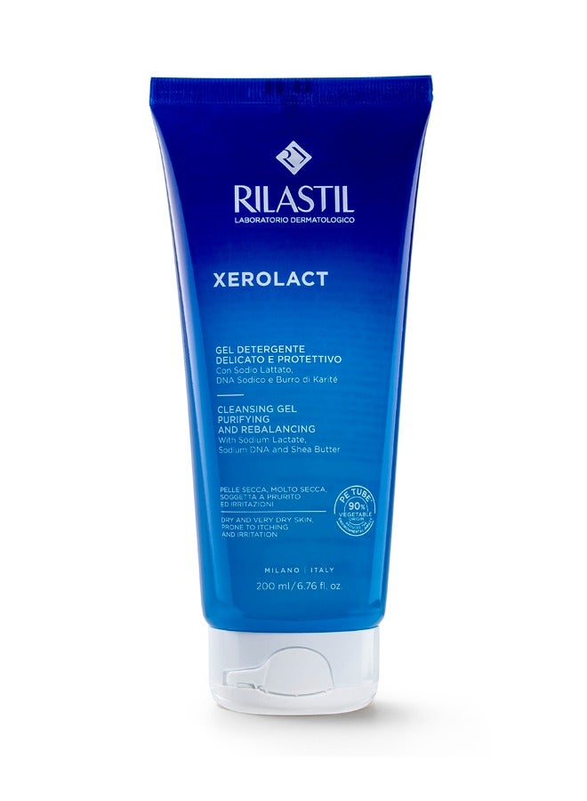 Rilastil Xerolact Cleansing Gel 200ml