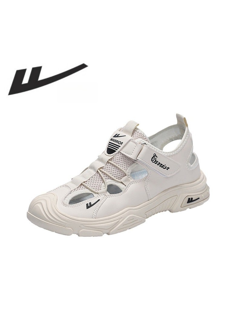 Summer New Outdoor Breathable Hole Shoes Hiking Creek Sandals Casual Hollow Mesh Shoes