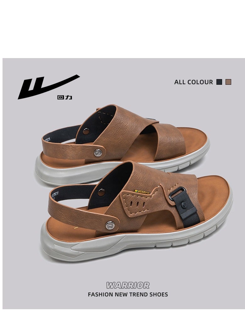 New Casual And Fashionable Style, Two Pairs Of Sandals And One Foot Of Beach Shoes