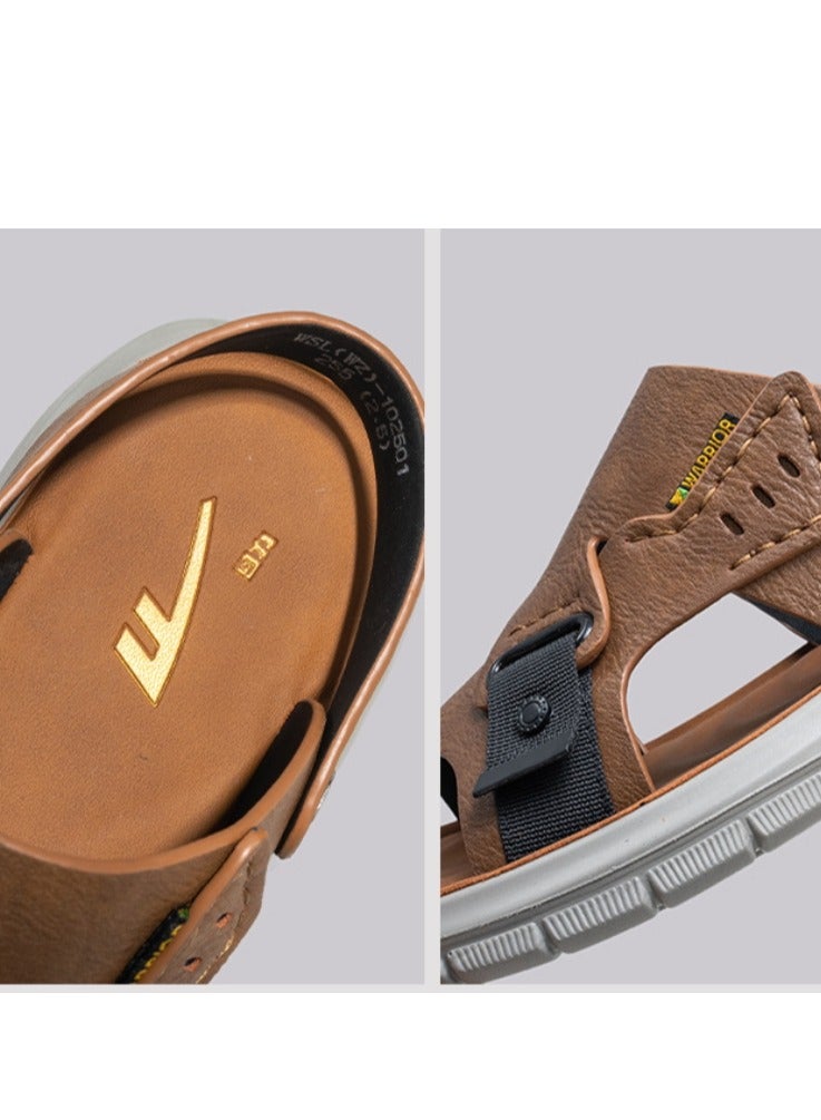 New Casual And Fashionable Style, Two Pairs Of Sandals And One Foot Of Beach Shoes