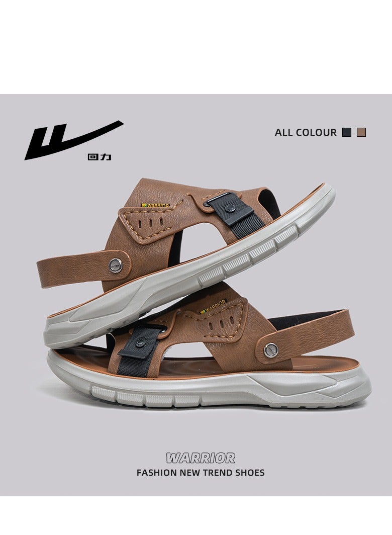 New Casual And Fashionable Style, Two Pairs Of Sandals And One Foot Of Beach Shoes