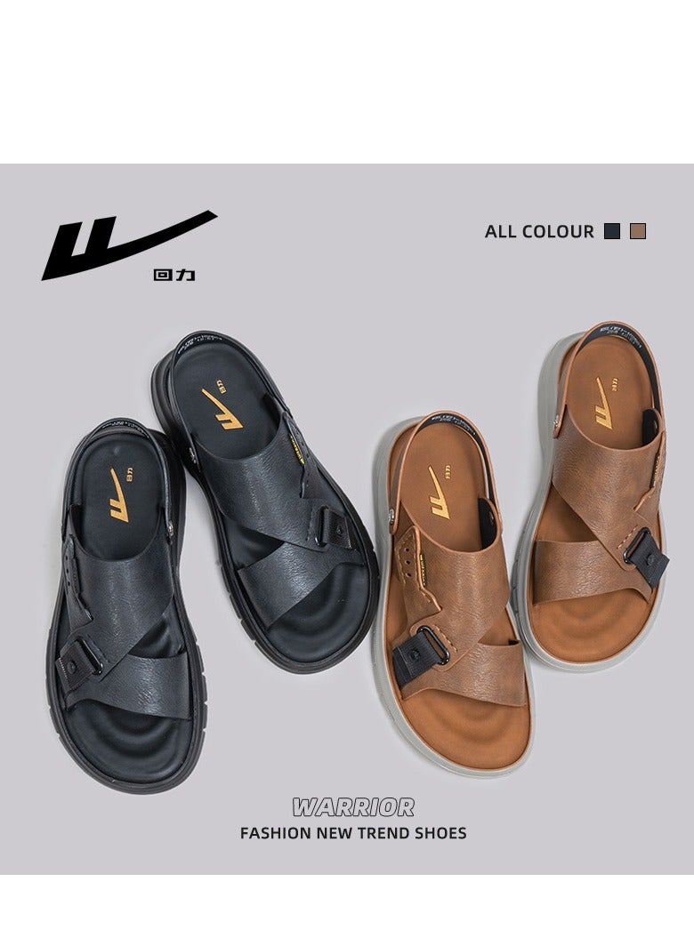 New Casual And Fashionable Style, Two Pairs Of Sandals And One Foot Of Beach Shoes