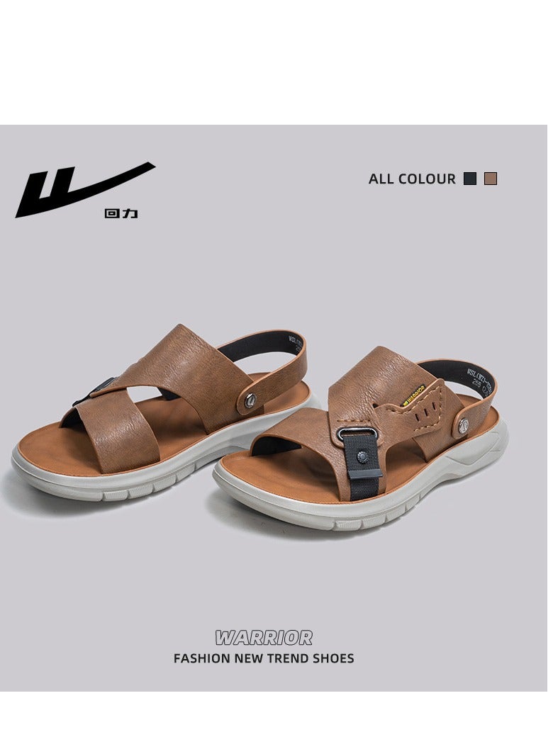 New Casual And Fashionable Style, Two Pairs Of Sandals And One Foot Of Beach Shoes