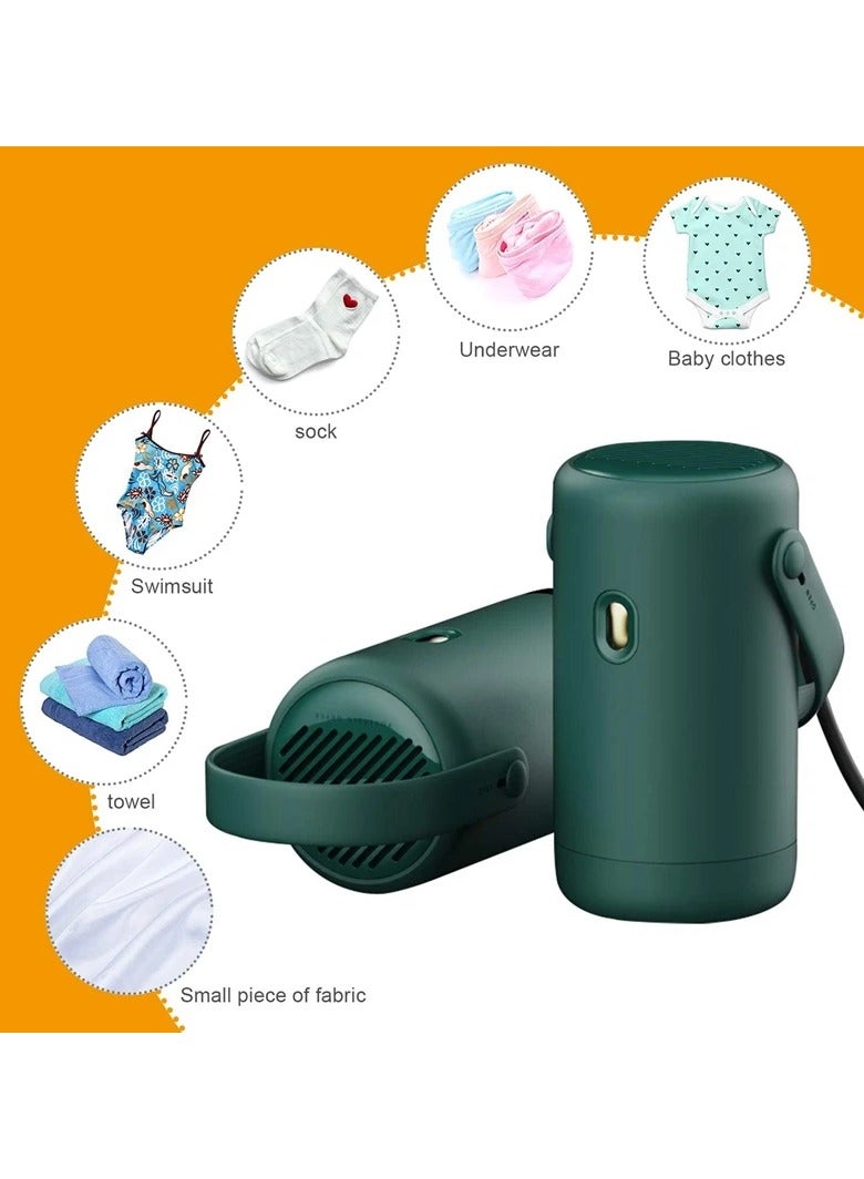 Portable Clothes Dryer Mini Retractable Dryer With 2 Working Modes Automatic Timer Shutdown For Anywhere Anytime