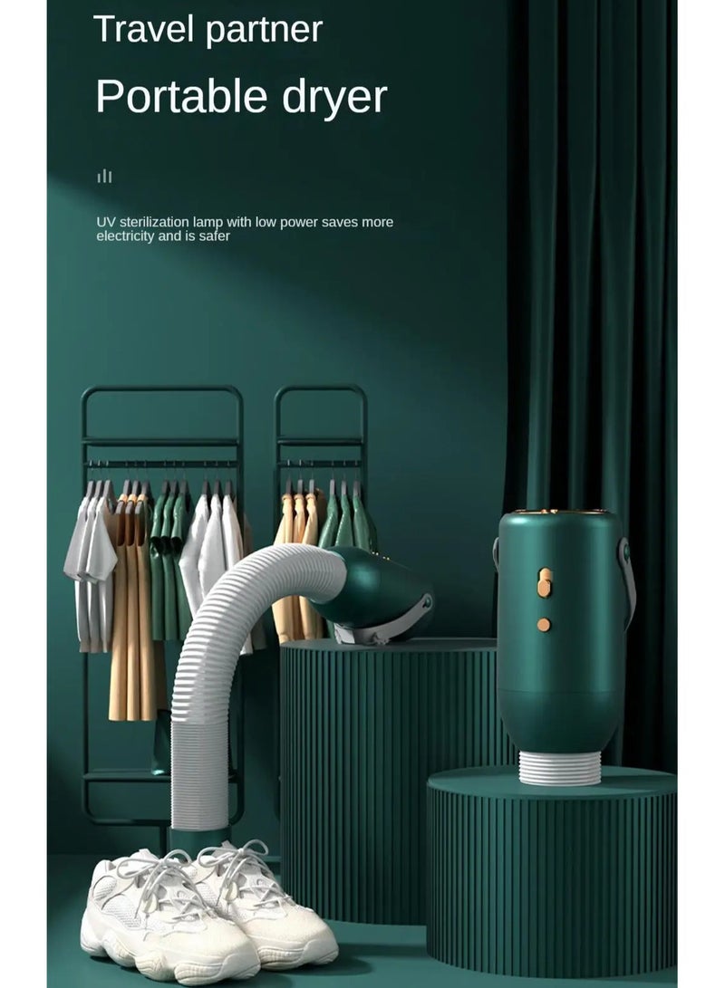 Household Multi-functional Portable Mini Dryer Dormitory Available Clothes Dryer Shoe Drying Pet Hair Drying Machine For Travel
