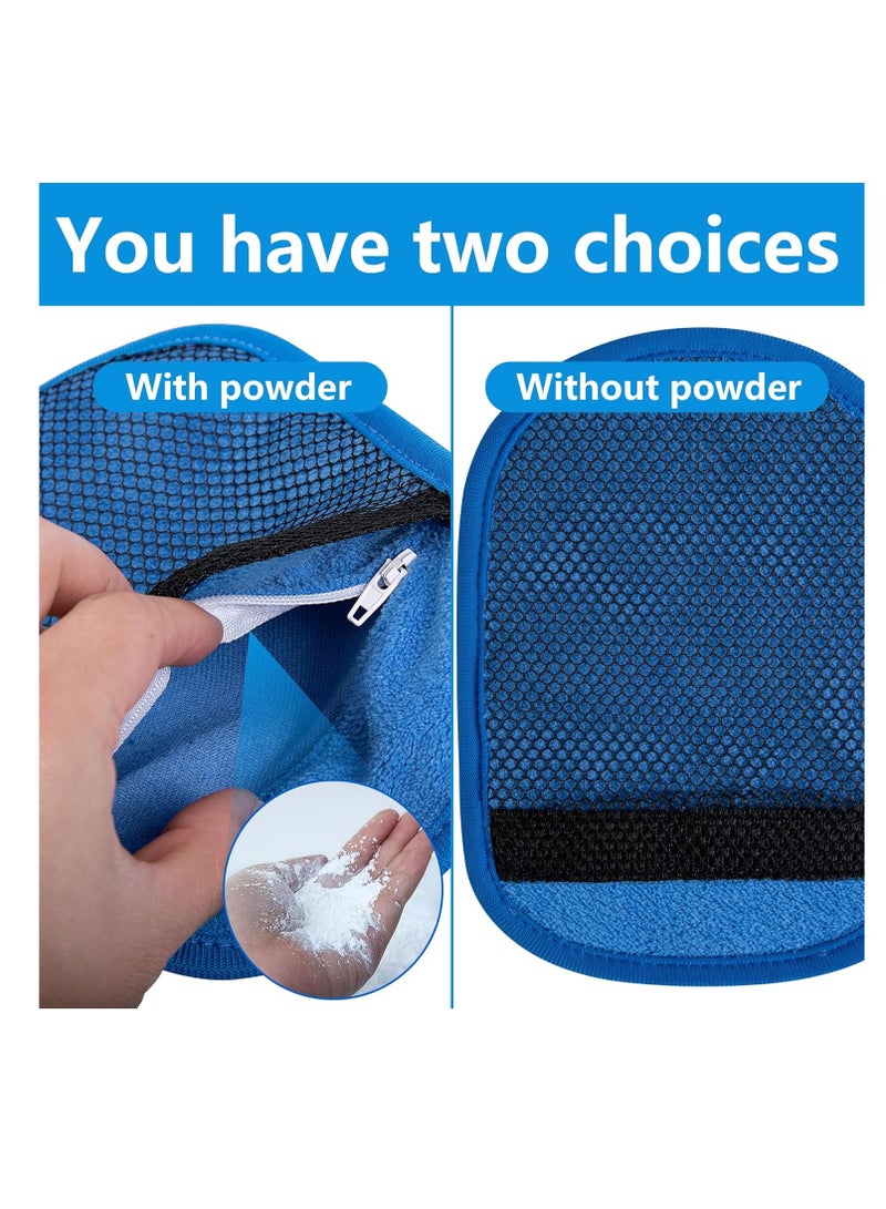 2 Pcs Sand Remover for Beach, Sand Removal Bag, Soft Sand Wipe Off Mitts, Sand Free Beach Accessories Essentials, Beach Sand Remover Cleaner Mitts Bag for Beach Activities Volleyball Sandboxes