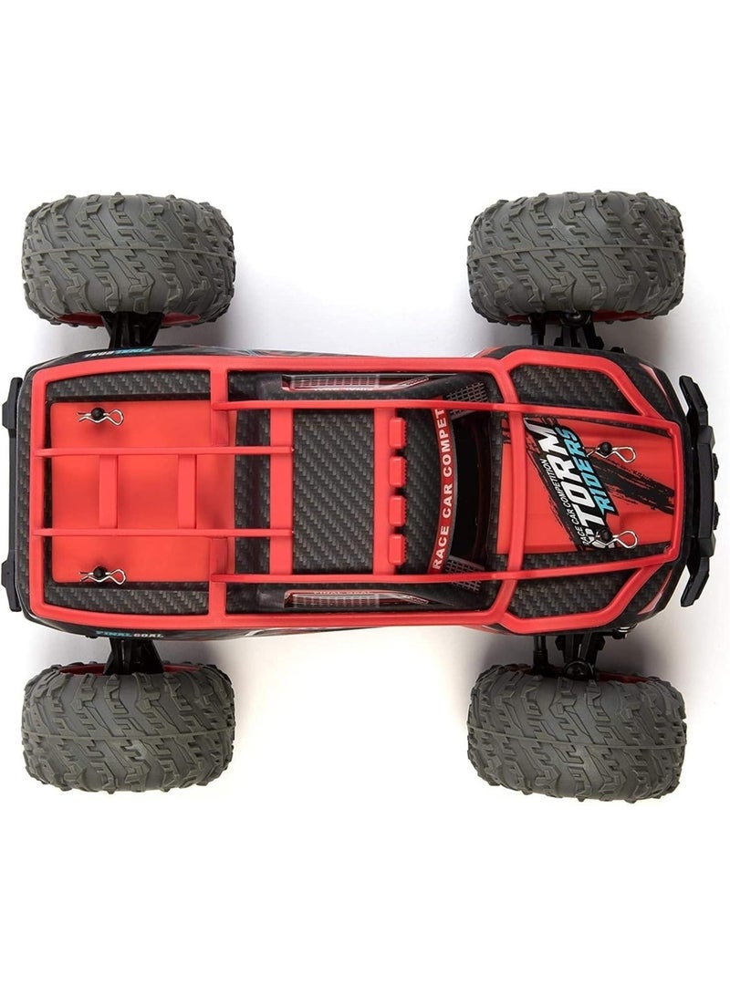 SAM Toys - 1:14 High speed RC car Hobby Line Storm Riders Red/Blue