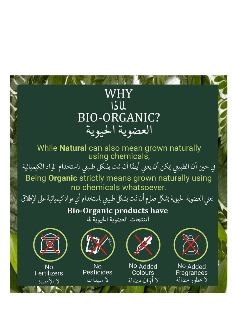 Indus Valley Bio Organic Natural Halal Certified Neem Powder Chemical Free Hair Cleanser For Healthy Hair USDA Organic Certified