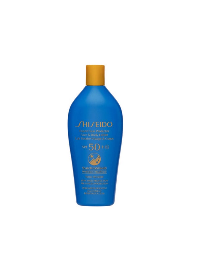 Shiseido Expert Sun Protector Face and Body Lotion SPF50+ 300ml