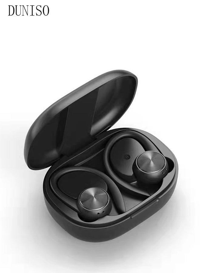 Wireless Earbuds Bluetooth 5.0 Headphones Wireless Charging Case Sports Ear Buds Touch Control LED Power Display Built-in Mic Headset Waterproof Earphones in-Ear for IOS and Android