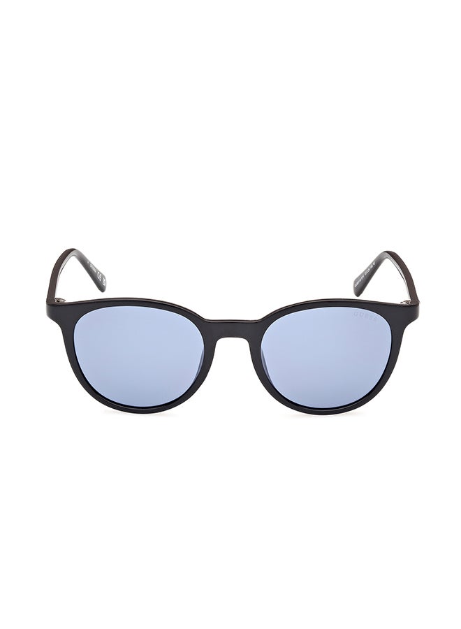 Men's UV Protection Round Sunglasses - GU0011801V51 - Lens Size: 51 Mm