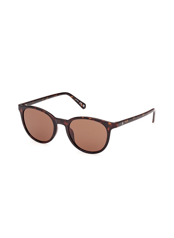 Men's UV Protection Round Sunglasses - GU0011852E51 - Lens Size: 51 Mm