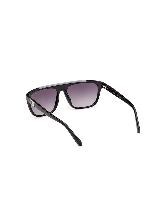 Men's UV Protection Rectangular Sunglasses - GU0012201B57 - Lens Size: 57 Mm