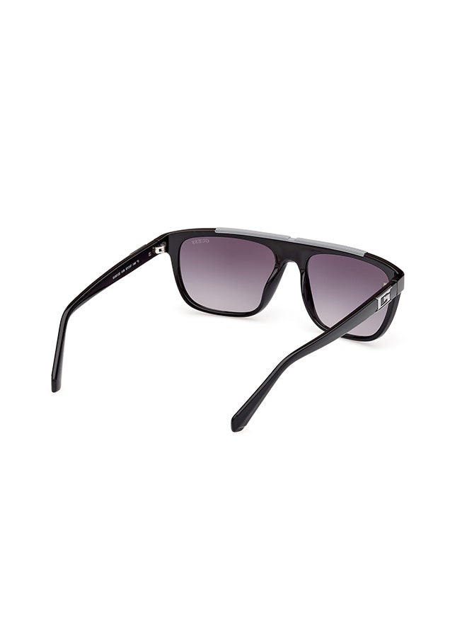 Men's UV Protection Rectangular Sunglasses - GU0012201B57 - Lens Size: 57 Mm