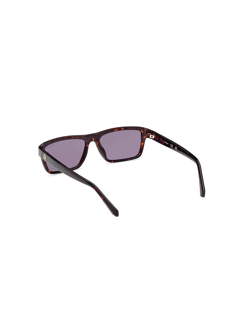 Men's UV Protection Rectangular Sunglasses - GU0008552Y55 - Lens Size: 55 Mm