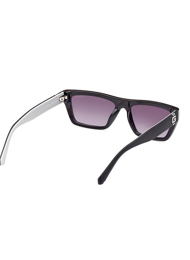 Men's UV Protection Rectangular Sunglasses - GU0012001B55 - Lens Size: 55 Mm