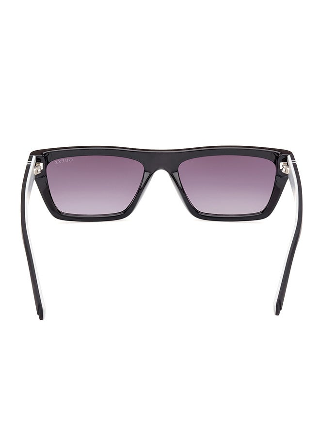 Men's UV Protection Rectangular Sunglasses - GU0012001B55 - Lens Size: 55 Mm