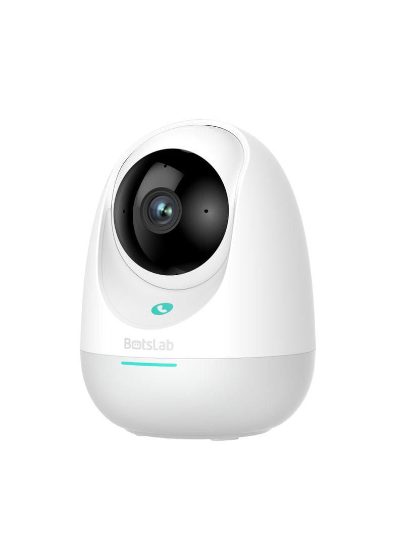 Botslab Smart Indoor Camera 2E C213 , Wi-Fi Connectivity, Human & Motion Detection,Works with Alexa & Google