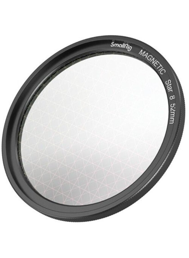 SmallRig MagEase Magnetic Star-Cross Filter (8 Points) 52mm 4218