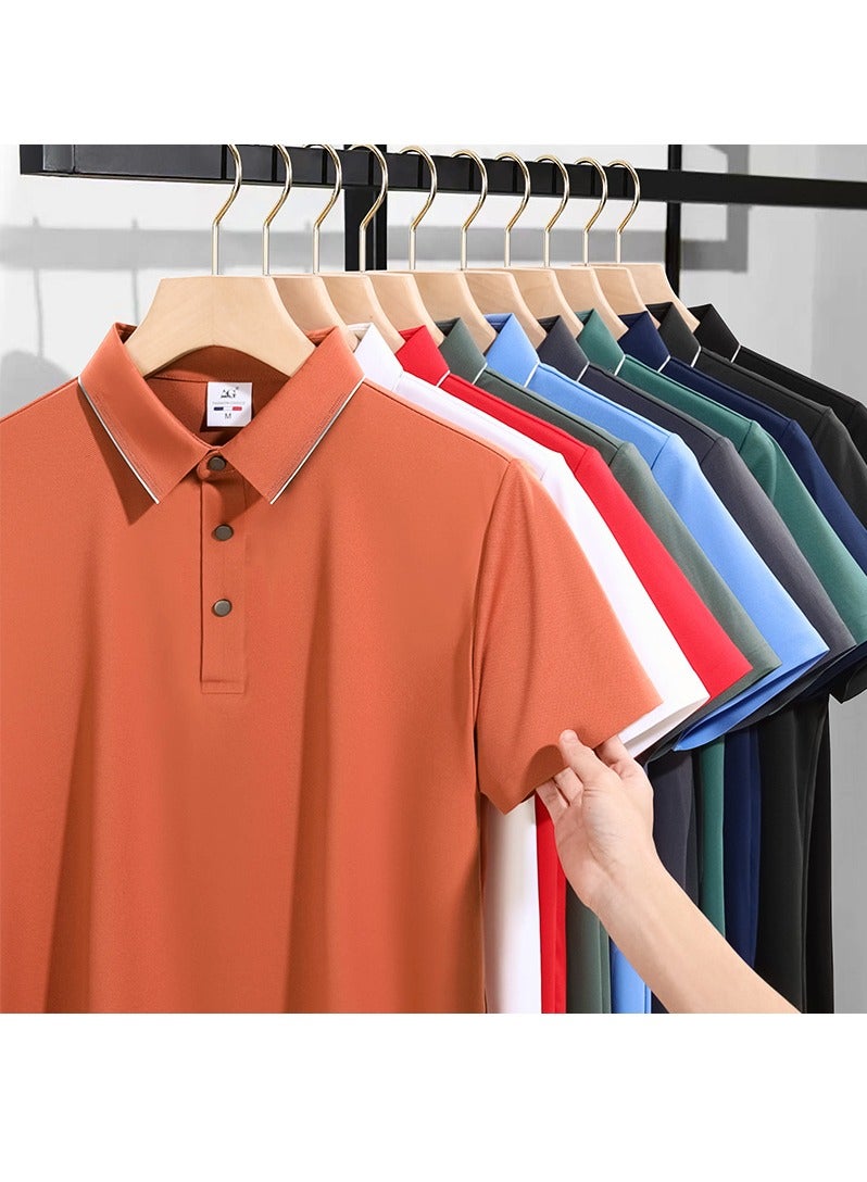 Business Casual Short Sleeved POLO T-shirt