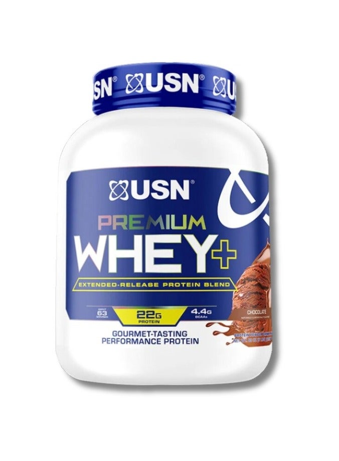 USN Premium whey+ Chocolate Flavor 5 Lbs 63 Serving