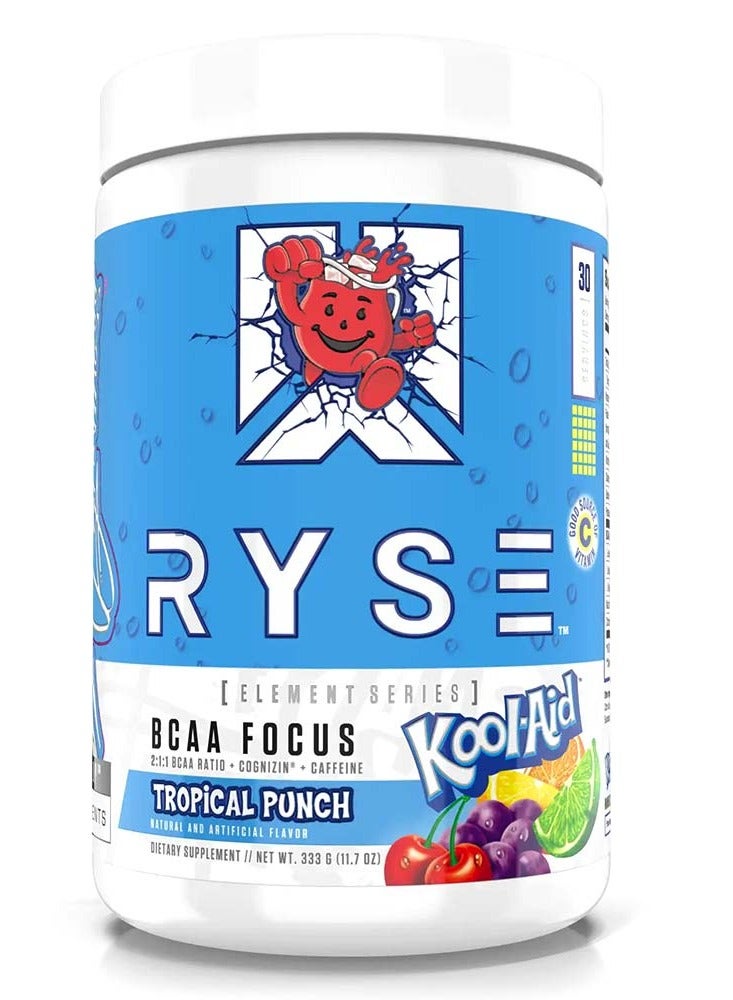 BCAA Focus, Kool Aid Tropical Punch, 30 Servings 333 g