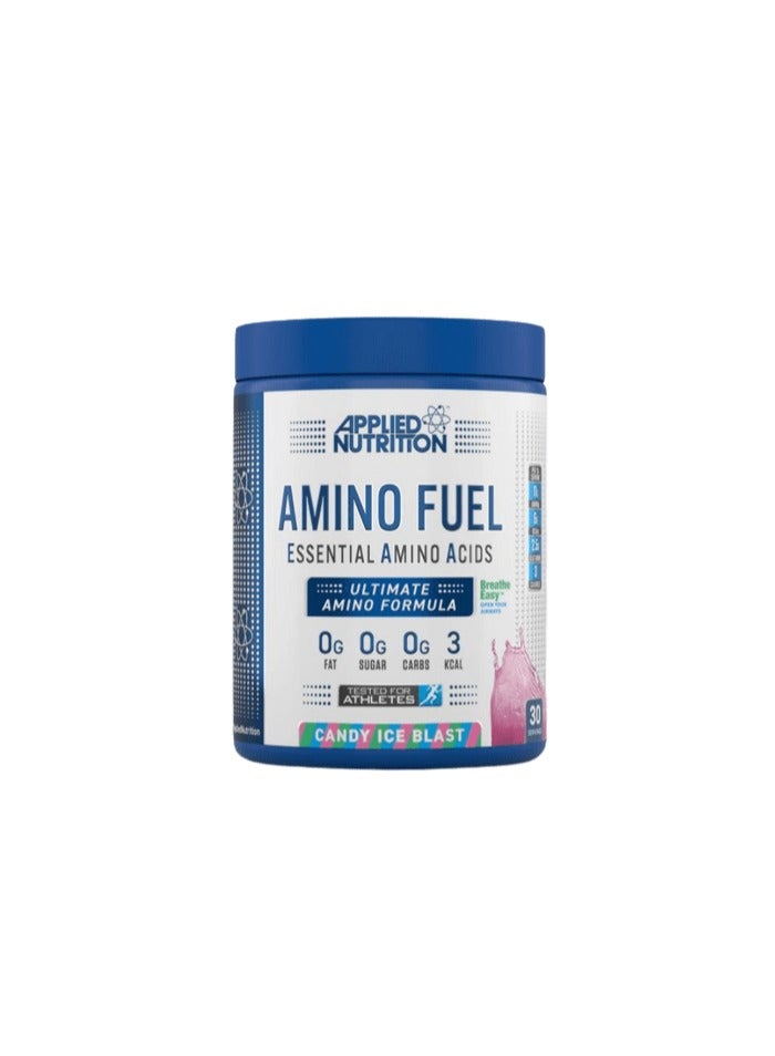 Amino Fuel - Essential Amino Acids (Eaa) Blend, Candy Ice Blast 30 Servings, 390G