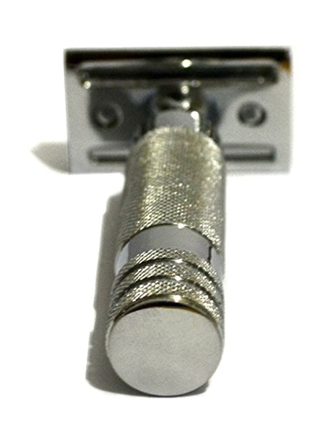 Double Edge Safety Razor Silver