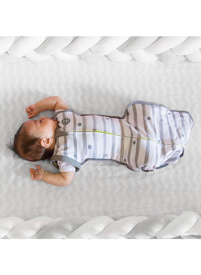 Convertible 3-In-1 Swaddle With Removable Sleeves