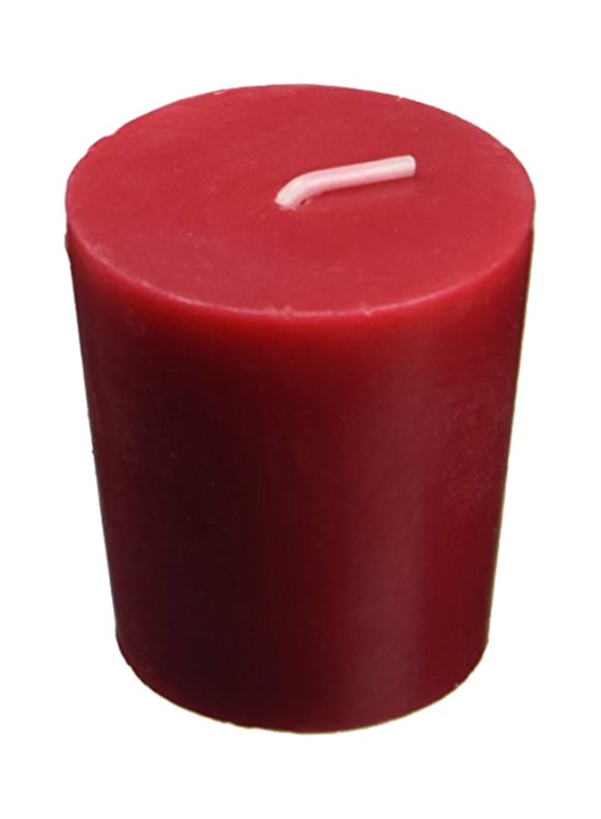 12-Piece Votive Candle Set Red