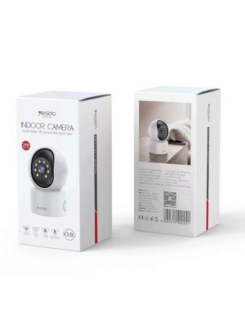 Yesido KM10 Home Monitor 2.0MP Full Color Day And Night Smart Indoor Camera