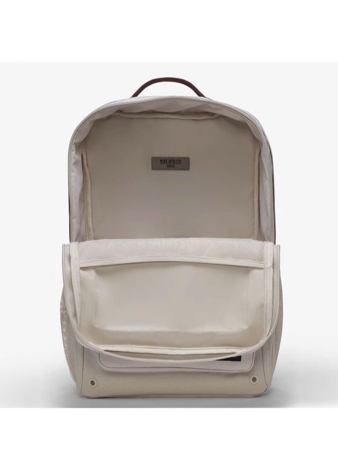 【School season】Classic logo backpack Large capacity schoolbag Drawstring schoolbag Functional sports style schoolbag Back to school schoolbag Boys sports schoolbag