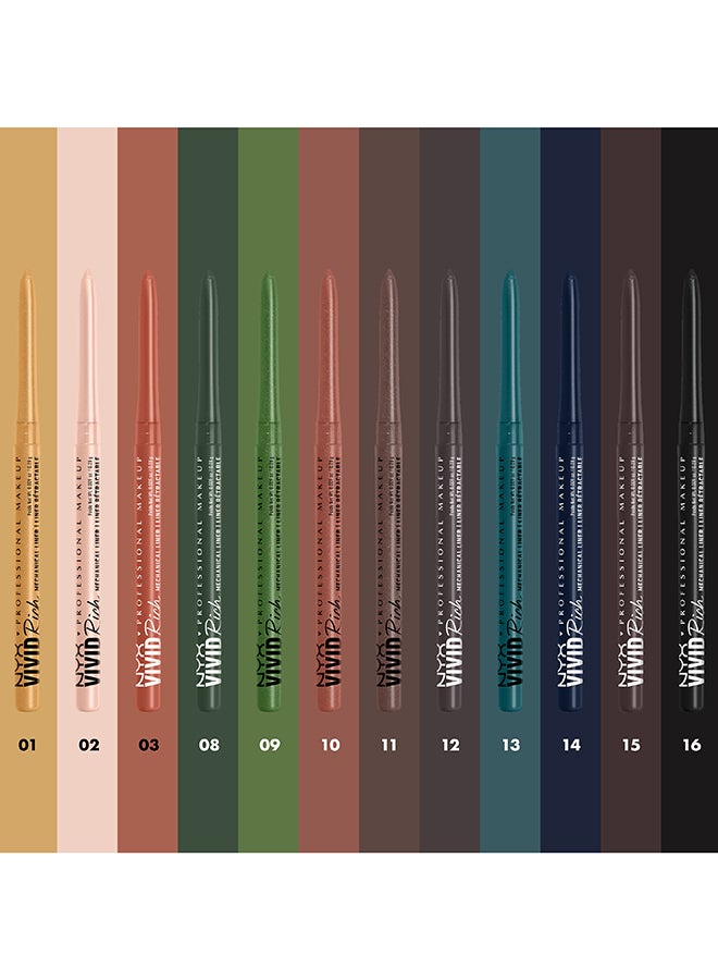 Vivid Rich Mechanical Liner Pencil - Always Onyx