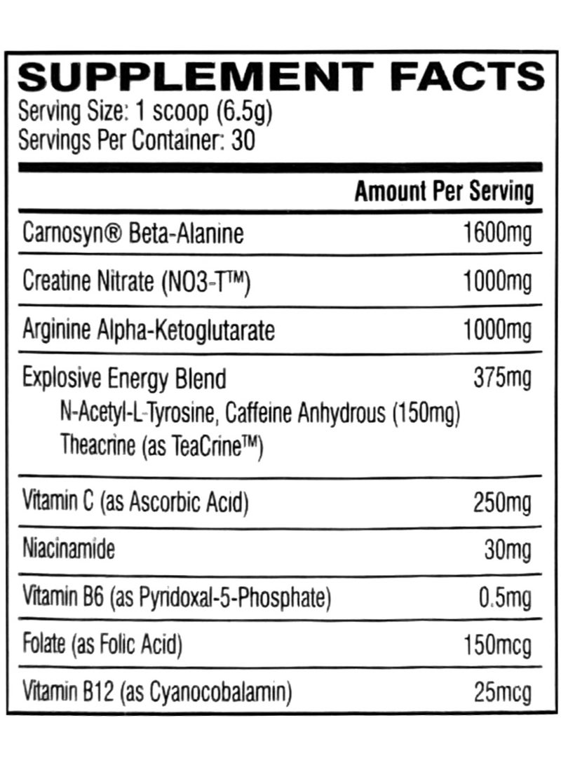 C4 Original Pre-Workout - Fruit Punch  - 30 Servings
