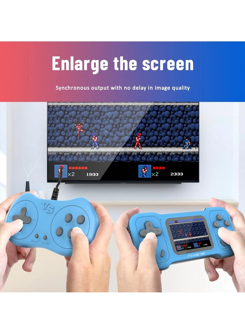 Retro Portable Mini Handheld Video Game Console A15 Kids Mini Double Game Player Built-in 500 Games Retro Game Machine