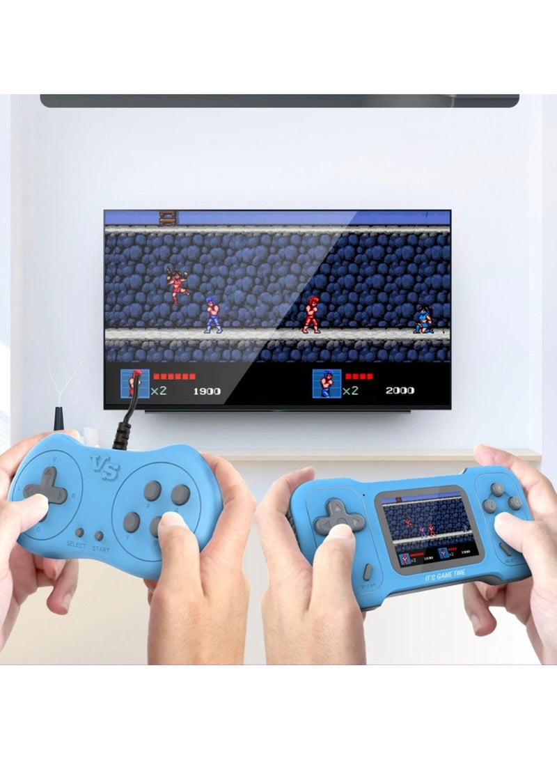 Retro Portable Mini Handheld Video Game Console A15 Kids Mini Double Game Player Built-in 500 Games Retro Game Machine