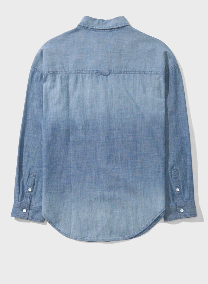 Denim Button Up Shirt