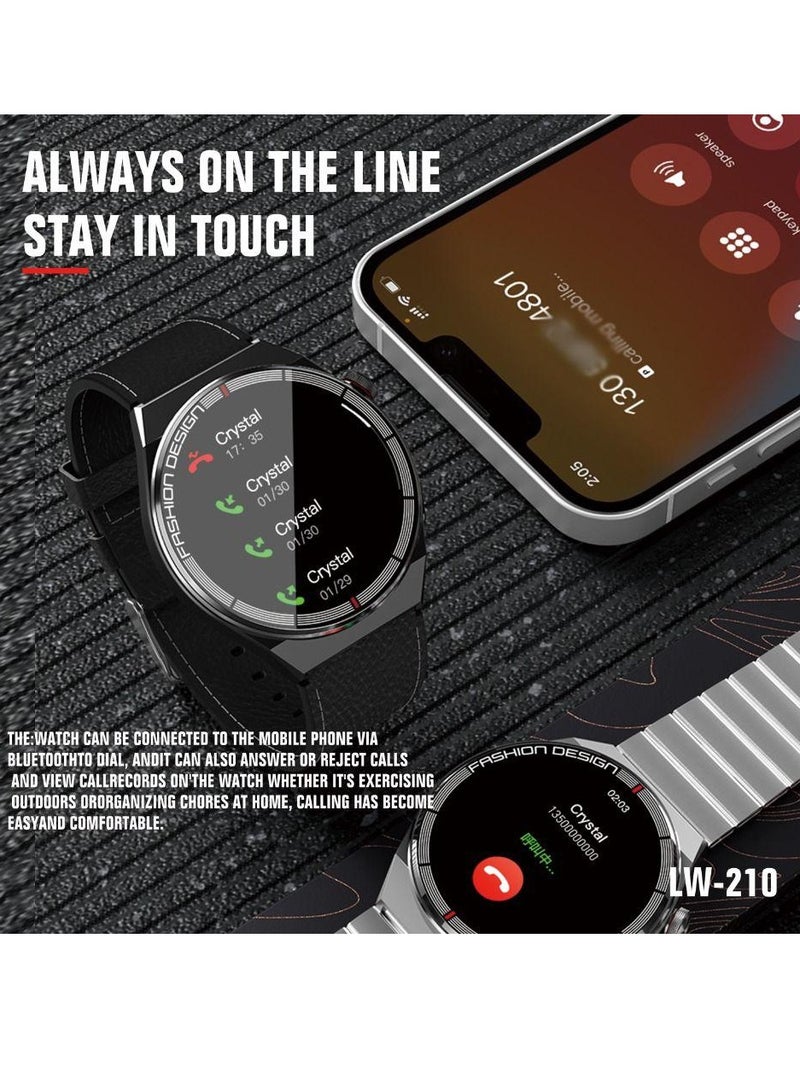 LW-210 Black NFC Smart Watch Set