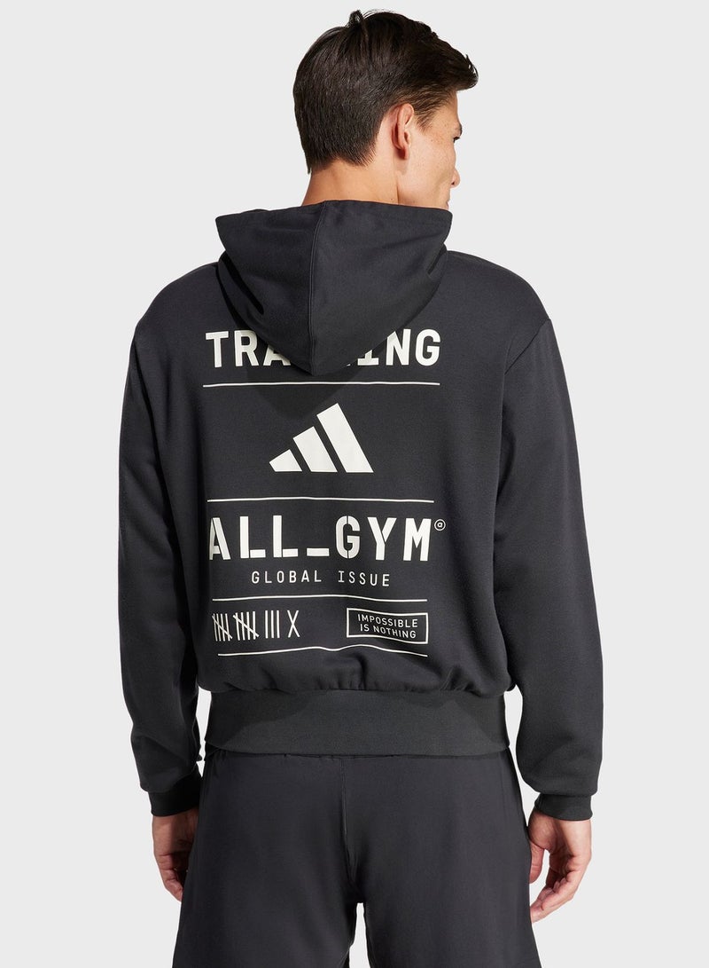 Track Gym Hoodie