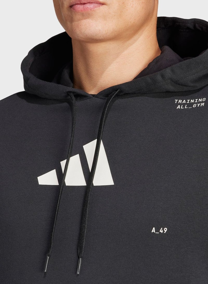 Track Gym Hoodie