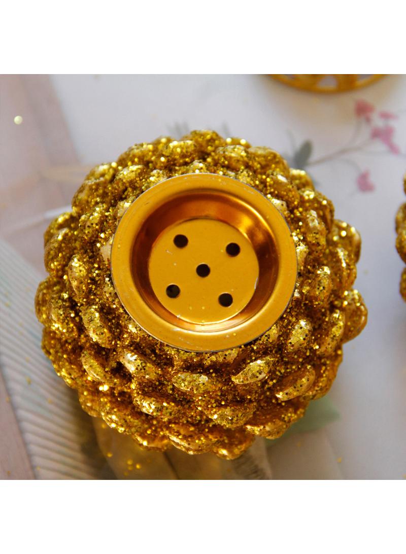Metal Resin Combination Desktop Aromatherapy Burner