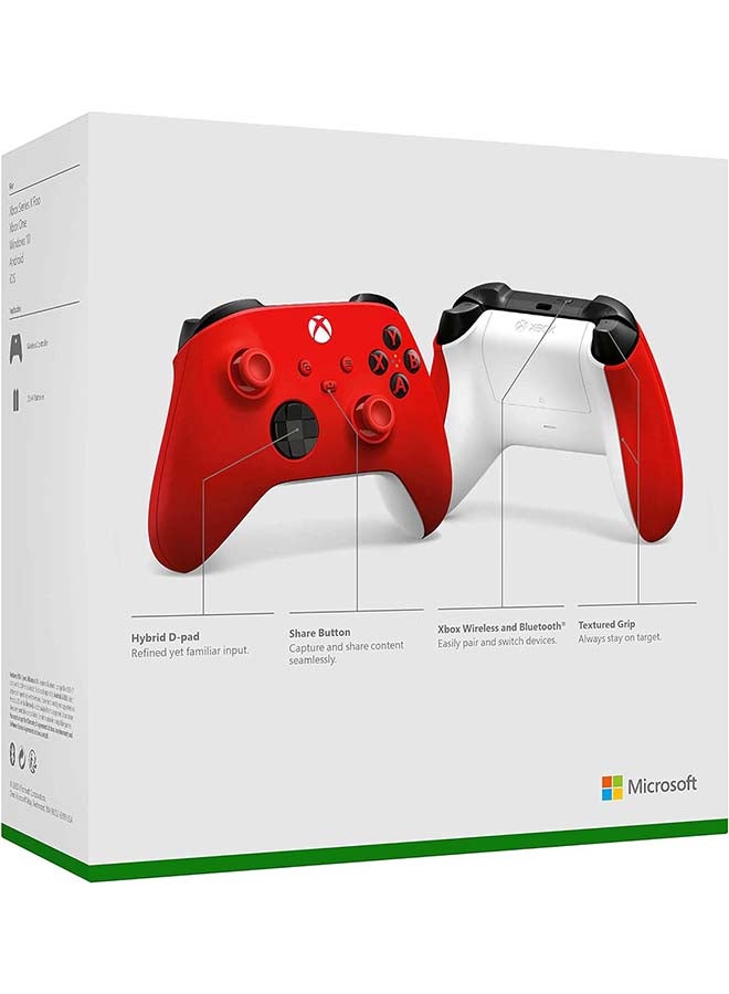 Xbox New Series Wireless Controller - Pulse Red